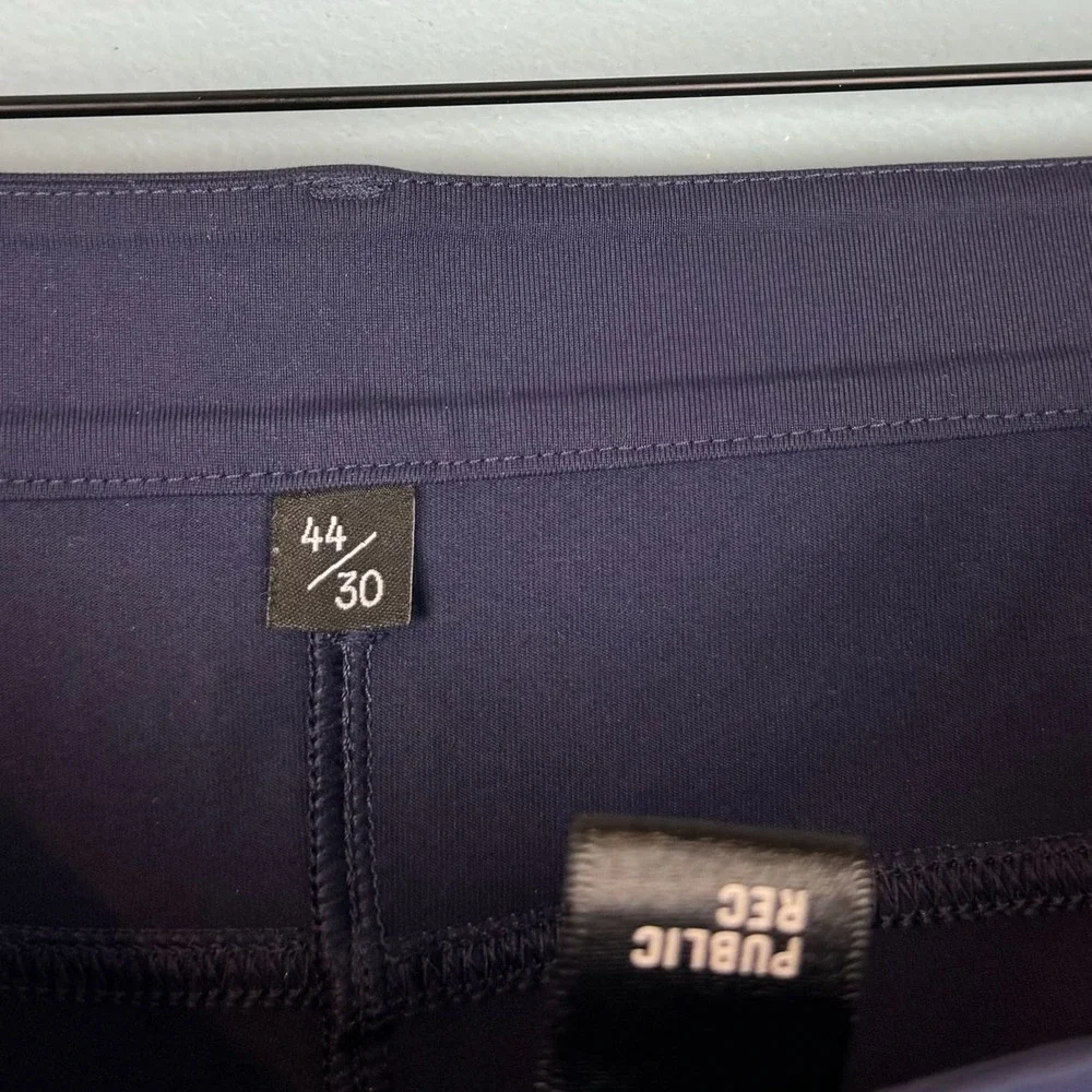 Lot of 2 Public Rec Performance Stretch Chino Pants Men 44x27 Blue Black Tapered